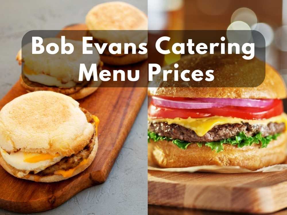 Bob Evans Catering Menu Prices in 2023