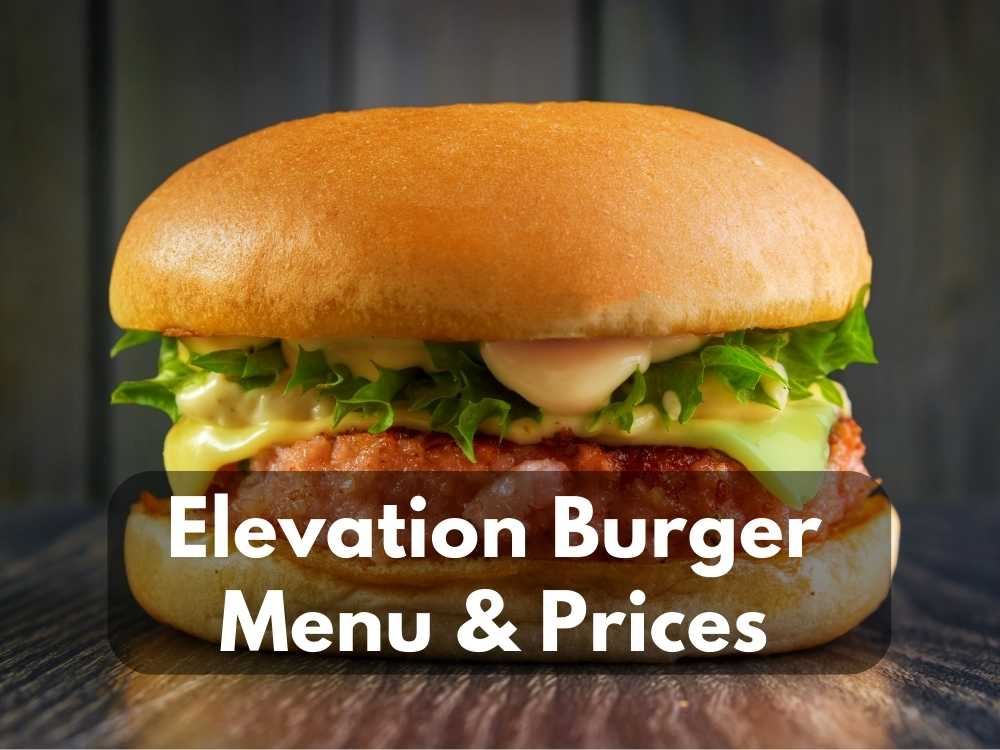 Elevation Burger Menu & Prices 2023 (Best Signature Burger in Town)