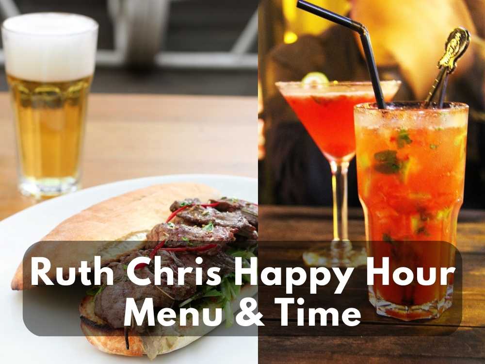 Happy hour at shop ruth chris