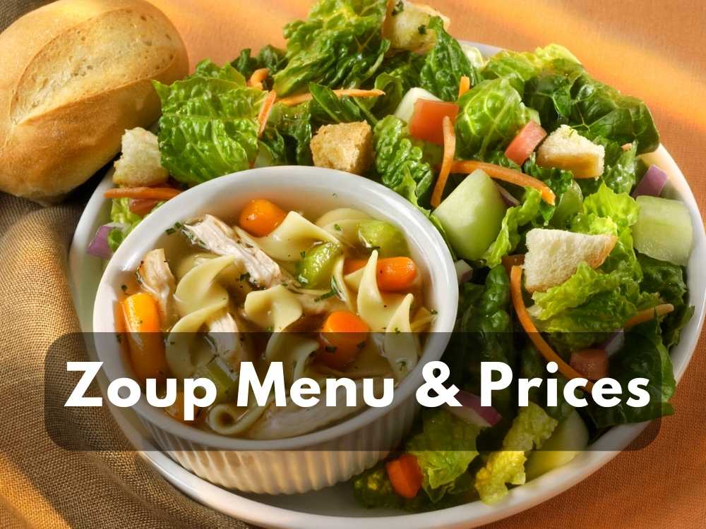 Zoup Menu & Prices in 2023