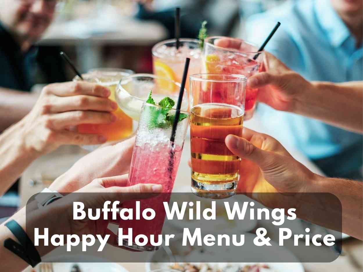 Buffalo Wild Wings Happy Hour Menu & Price 2024