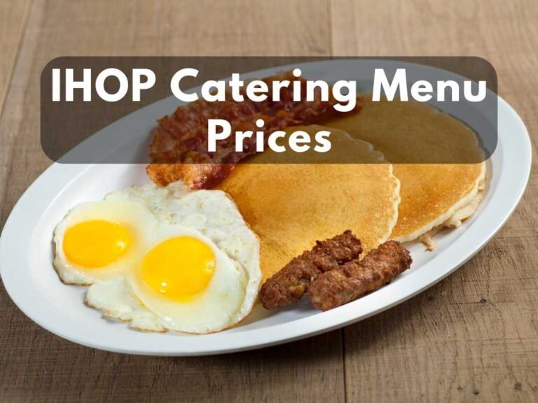 IHOP Catering Menu Prices of 2024