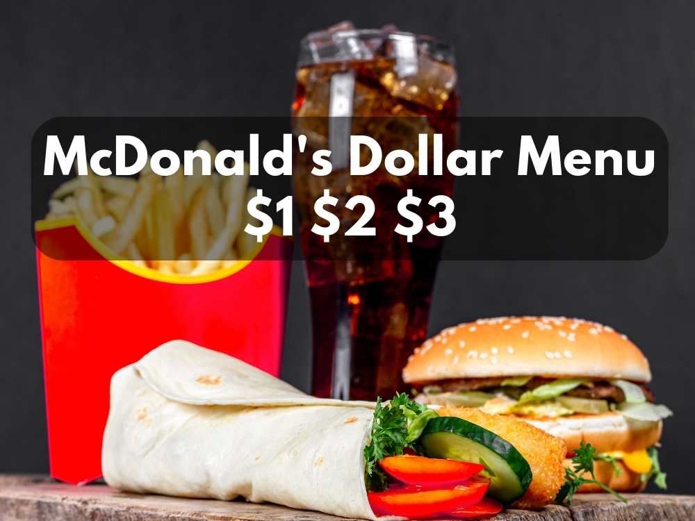 $1 $2 $3 Dollar Menu