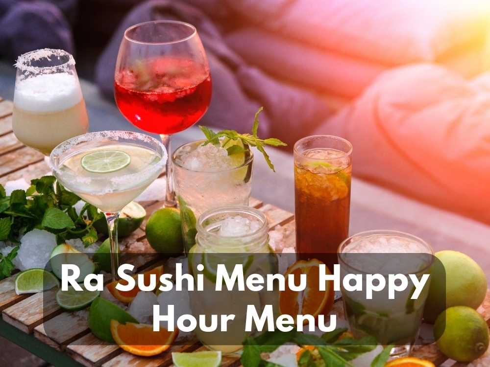 Ra Sushi Menu Happy Hour Menu Prices 2023