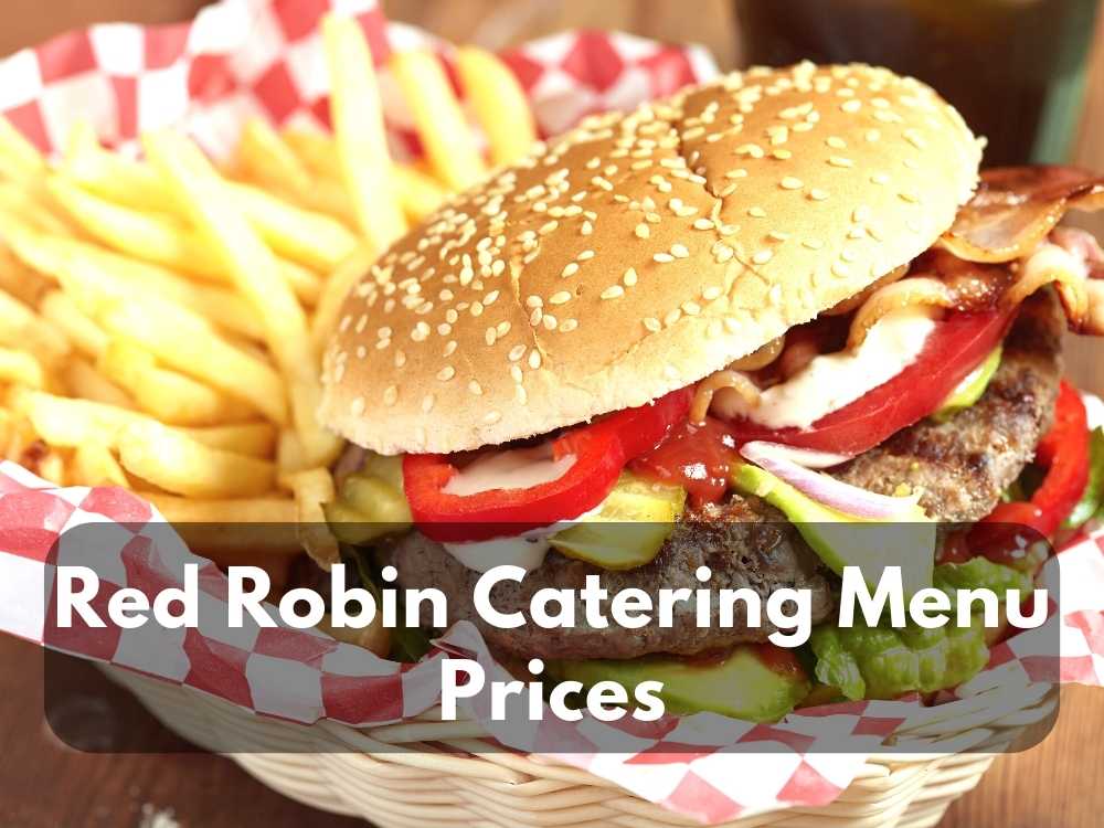 Red Robin Catering – Boxed Lunches, Burger Bar (Updated September 2023)