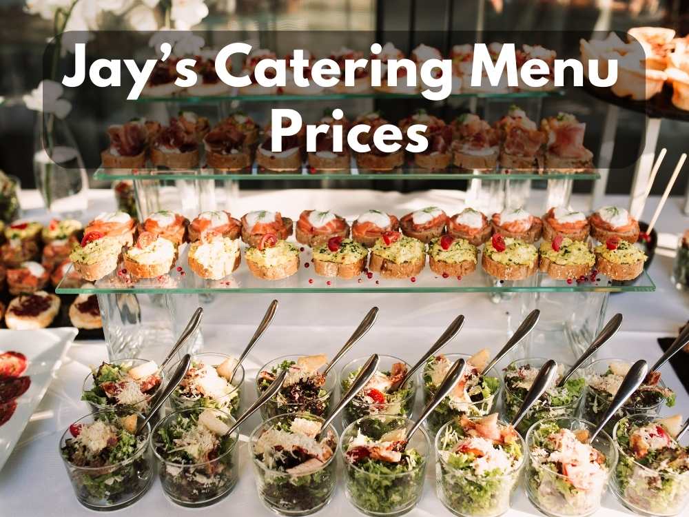 Tasty Catering Menu and Prices 2023