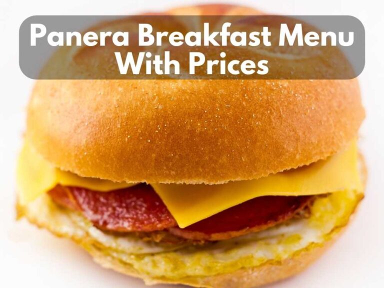 Panera Breakfast Menu With Prices 2023: From Bagels to Bowls Has It All